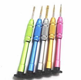 High Quality New arrival Screwdriver S2 Steel 2.5 Middle Plate / 1.5 Phillips / 0.8 Pentalobe / 0.6Y Triwing For iPhone Dedicated