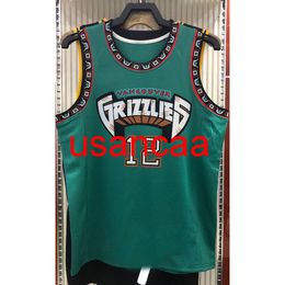 All embroidery MORANT BIBBY GASOL 12# 2020 Swingman jersey Customise men's women youth Vest add any number name XS-5XL 6XL Vest