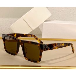 High quality sunglasses SPR19WF womens fashion wild glasses men retro style driving square polarized lens UV400 protective belt box
