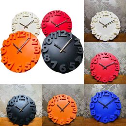 Modern Minimalist Creative Wall Clock Living Room 3D Stereo Personality Clock Mute Wall Watch Nordic Home Decoration Accessories H1230