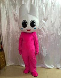 Professional Teeth Mascot Costume Halloween Christmas Fancy Party Dress Cartoon Character Suit Carnival Unisex Adults Outfit