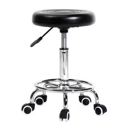 bar stool desk Australia - 2022 Furniture Fashion Round with Lines Rotation Bar Stool Black chair desk
