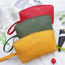 Women's Book Cosmetic Bags PU Leather Toiletry Bag Portable Waterproof Storage Bag Large Capacity Bag