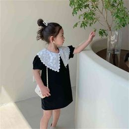 Summer Arrival Girls Fashion Princess Dress Kids Cotton Dresses 210528