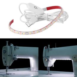 industrial strip lighting Canada - Sewing Machine Light Bright Strip With Touch Dimmer USB Power Supply Industrial Working LED Lights Strips