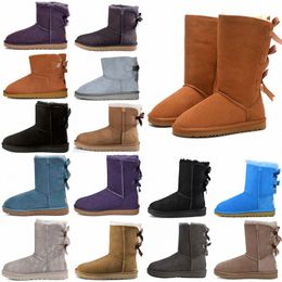 New men women snow wgg wggs boots fashion winter boots pink blue yellow classic mini and short womens warm casual boot 36-41