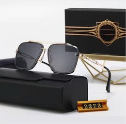 Vintage Designer Polarizer macho man sunglasses for Men and Women with Mirror Glass and Lenses - Stylish Eyewear Accessories with Box (2273#246K)
