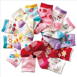 Baby Girl Socks Cotton Anti Slip Infant Floor Sock Cartoon Newborn Girl Socks Baby Girl Foot Warmer Wholesale BT4530