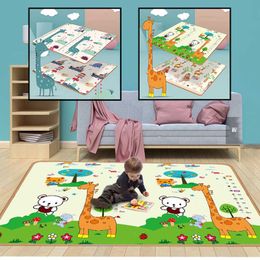 Baby Play Mat Xpe Puzzle Mat Educational Children's Carpet in the Nursery Climbing Pad Kids Rug Activitys Games Toys Soft 210724