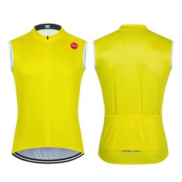 Factory direct sales Moxilyn Pro Cycling Bike Men's Vest Summer MTB Bicycle Jerseys Clothing Maillot Ciclismo Sleeveless Bike Clothes Sportwear