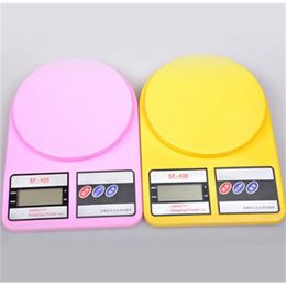 10kg household plastic food scale Colourful small mini medicinal scales