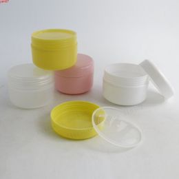 30 X 100G Manufacturers Hot Selling Cream Jar Cosmetic Packaging Box Empty Pot Eyeshadow Makeup Face Containergoods qty