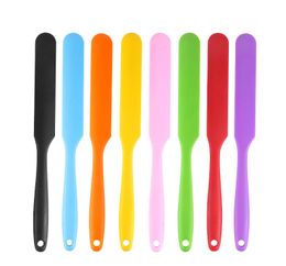 Long handle silica gel spatula cake cream Bakeware mixer baking dough scraper butter knife kitchen cakes baking tool