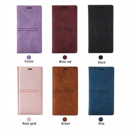 Magnet Leather Flip Cases for iphone 11 12 13 pro max mini 6 7G 8G XS XR Phone Cover Case