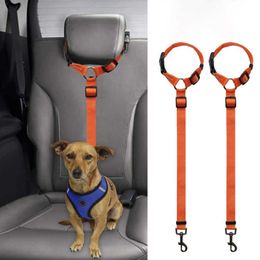 Pet Dog Cat Car Seat Belt For Accessories Adjustable Pet Dog Car Seat Safety Belt Puppy Vehicle Solid Zinc Alloy Rotating 211006
