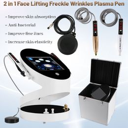 Portable 2 IN 1 Ozone and Golden Beauty Machine Skin Lifting For Acne Spots Wrinkle Removal Plasma Pen