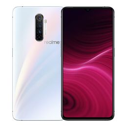 Original Oppo Realme X2 Pro 4G LTE Cell Phone 6GB RAM 64GB ROM Snapdragon 855+ Octa Core 64.0MP NFC 4000mAh Android 6.5" Full Screen Fingerprint ID Face Smart Mobile Phone