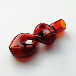 Twisted Style Glass Hand Pipe Smoking Rig Tobacco Burner smoke accessories Bong 3.8inch Length