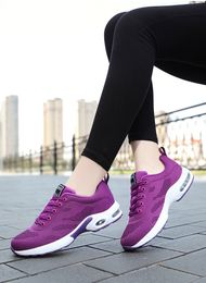 Women's shoes autumn 2021 new breathable soft-soled running shoes Korean casual air cushion sports shoe women PM126