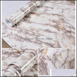 Window Decorative Decor & Gardenwindow Stickers Pvc SelfAdhesive Waterproof Wallpaper 3D Marble Floor Tiles Murals Bathroom NonSlip Wall P