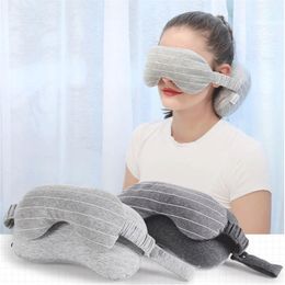 Seat Cushions Portable U-shaped Pillow Multi-function 2 In 1 Neck Airplane Office Napping Pillows Comfortable Home Decor