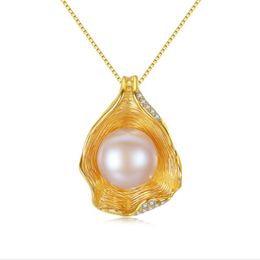 Pendant Necklaces Dignity Shell Pearl Necklace For Women Natural Birthday Fashion Design Accesorios Mujer