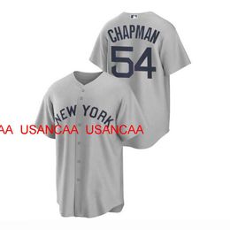 Men's Women Youth Aroldis Chapman Gray 2021 Field of Dreams Jersey Stitched baseball Jerseys XS-5XL 6XL