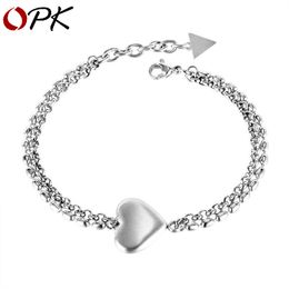 Charms Bracelets For Women Luck Bangle Chain Link Classic Love Pendant Bracelet Trendy Vintage Female Jewelry Fashion Girls Birthday Party Gift 634029268892