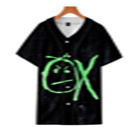 3D Printed Baseball Shirt Man Short Sleeve t shirts Cheap Summer T shirt Good Quality Male O-neck Tops Size S-3XL 010