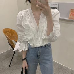 nice beautiful NZ - Women's Blouses & Shirts Fy1227 2021 Spring Summer Autumn Women Fashion Casual Lady Beautiful Nice Tops Woman Female OL Sexy For