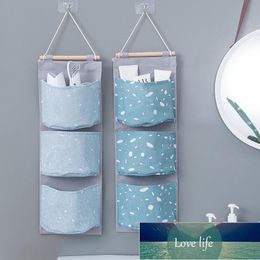 Creative Fabric Hanging Bag Door Simple Storage Dormitory Sundries Finishing Bags