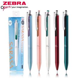 Zebra JJ55/JJS55 Popular Noble Metal Pen JJ15 Upgrade Gel Pen Business Signature Pen Student Writing Smooth 210330