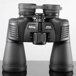 Telescope Binoculars MaiFeng Powerful Waterproof Binoculars Professional Hunting Tescope Large Eyepiece Night Vision Hunting Binocular HKD230627