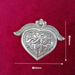 Miao Township Dong Village Ethnic Style Jewellery DIY Accessories Handmade Miao Silver Old Embroidery Hat Clothes Corner Bag Accessories Piece