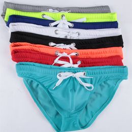 Sexy Swimsuits Men's Triangle Bikini Beach Non Slip Waist Shorts Sports Leisure Medium Elastic