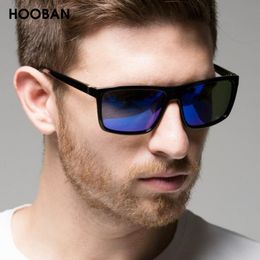 Fashion Square Men Sunglasses Classic Square Big Male Sun Glasses Vintage Mirror Driving Sunglass UV400