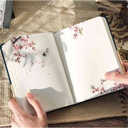 Colour Inside Page Handbook Cute Creative Hard Cover Diary Books Weekly Notebook Planner Beautiful Gift 210611