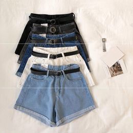 Summer New High Waist Denim Shorts Ladies Slim Casual Shorts And Ladies High Waist Denim Shorts Women 210419