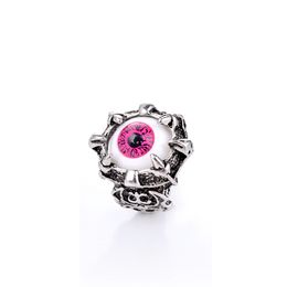 Personality ring hip hop Unisex Women men Punk Eyes Claw Biker Gothic Ring Size 8 9 10 11