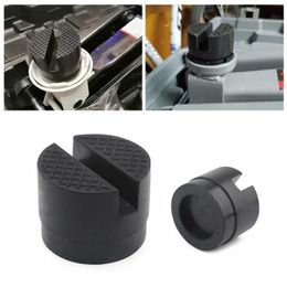 Floor Slotted Car Rubber Jack Pad Frame Protector Adapter Jacking Disk Pad Tool for Pinch Weld Side Lifting Disk new Car