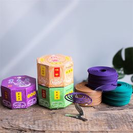 32Pcs/Box Sandalwood Coil Incense India Tibetan Incense Bathroom Interior Bedroom Toilet Odor Of Natural Perfume Aromatherapy