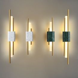 Moderne LED-Wandleuchte Nordic-Sconces Beleuchtungsvorrichtungen Wohnzimmer Bettwohnküche Indoor Decor Minimalistische Leuchte Lichter