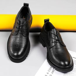 Mens Casual Leather Shoes Fashion Dress Shoes Handmade Leather High-quality Professional Womens Shoes Wedding Large Size 38-47
