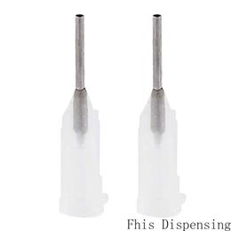 Wholesale 19G W/ISO Standard Dispensing Needles PP Luer Lock Hub 0.5 Inch Tubing Length Precision S.S. Dispense Blunt Tips