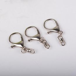 35mm connectors key ring alloy lobster clasp hook metal accessory For Jewelry Making DIY keychains