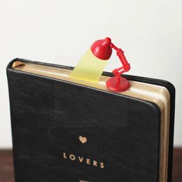 Bookmark Lamp Shape Cute 3d Stereo Fun Page Gift Stationery Card Student Kawaii Office Tags Reading Y3p2