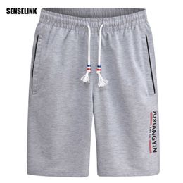 Summer Men Shorts Boardshorts Comfortable Fashion Casual Brand Fitness Bodybuilding Breathable Plus Size 6XL 210714