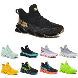 men running shoes breathable trainers wolf grey Tour yellow teal triple black green Light Brown Bronze Camel Watermelo mens breathable sports sneakers two