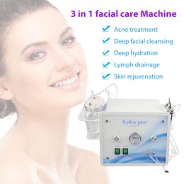 3 in 1 Diamond Microdermabrasion beauty machine oxygen skin care Clean Water Aqua Dermabrasion Peeling facial SPA equipment