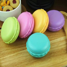 6 in 1 kit Candy Color Macaron box Eyewear Cases Bags With Mirror Inside